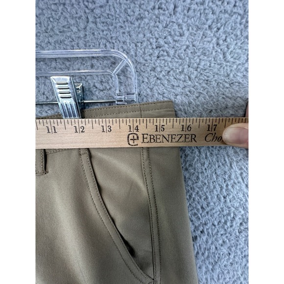 Da Hui Hybrid Shorts Mens Size 30 Tan Sports Stretch Drawstring - Picture 10 of 13